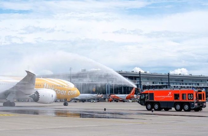 Scoot zainaugurował rejsy z Singapuru do Berlina przez Ateny 