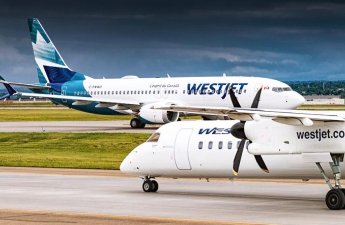 Boeingi 737 MAX kanadyjskich WestJet dolecą do Szkocji