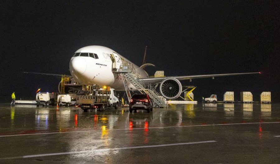 Czempiony wróciły z igrzysk w Tokio do Liege dzięki B777 Czempiony wróciły z igrzysk w Tokio do Liege dzięki B777