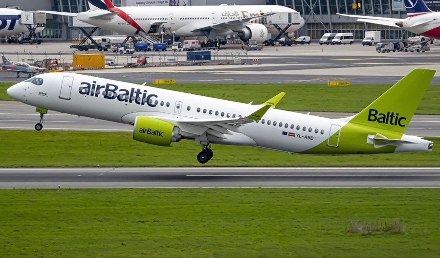 Marzec pełen wzrostów w airBaltic. Prawie pięć razy lepiej niż przed rokiem