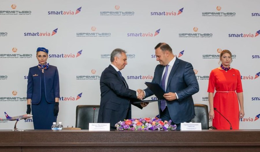 Smartavia otwiera drugą bazę w Moskwie i zapowiada ekspansję na "dużą skalę" Smartavia otwiera drugą bazę w Moskwie i zapowiada ekspansję na "dużą skalę"