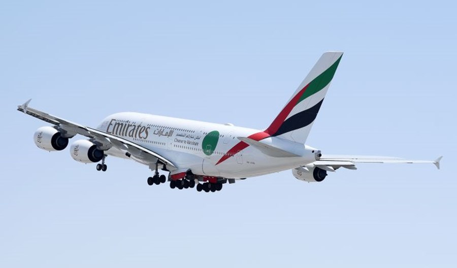 A380 linii Emirates dolecą jesienią już do 27 miast na świecie A380 linii Emirates dolecą jesienią już do 27 miast na świecie