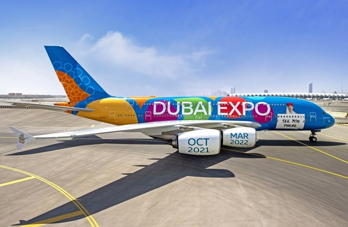3/28着…EXPO 2020 Dubai エアバスA380Premier 3/28着…EXPO 2020 Dubai エアバスA380Premier