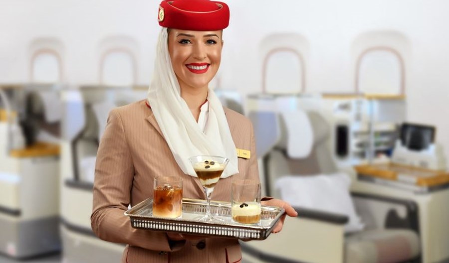 Emirates poszerzają menu kawowe o mrożone Americano i Affogato Emirates poszerzają menu kawowe o mrożone Americano i Affogato