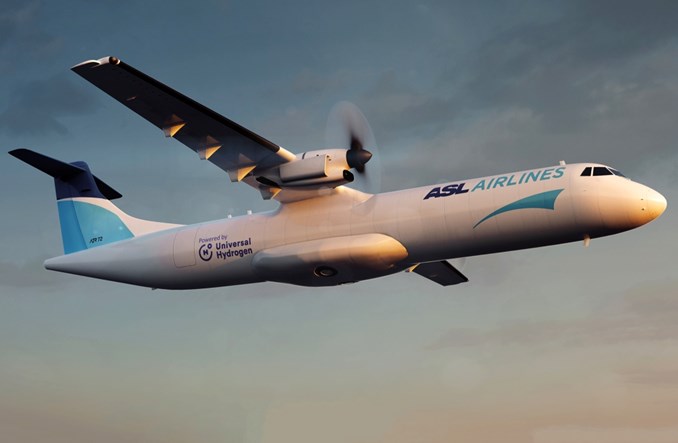 Universal Hydrogen i ASL zasilą wodorem samoloty ATR 72