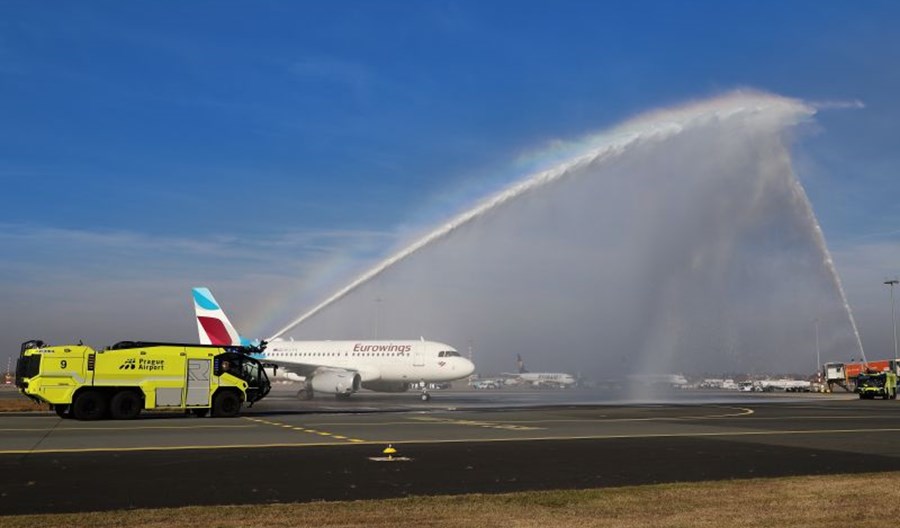 Eurowings uruchomią wiosną kolejne nowe trasy z Pragi Eurowings uruchomią wiosną kolejne nowe trasy z Pragi