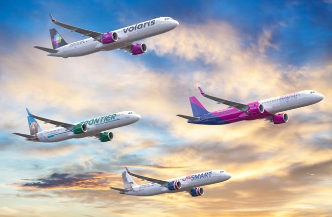 Linie z portfolio Indigo Partners zamawiają 255 airbusów z rodziny A321neo