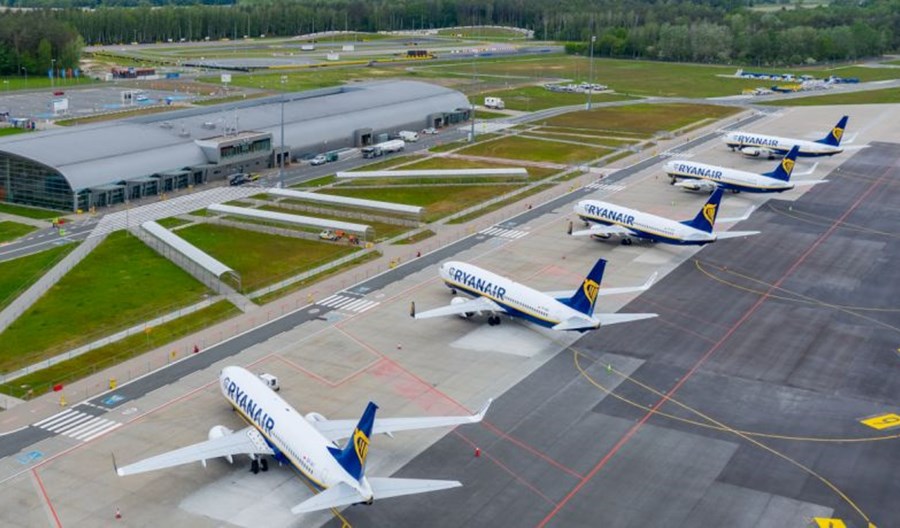 Warszawa-Modlin: Ruch pasażerski na poziomie niemal z 2019 roku Warszawa-Modlin: Ruch pasażerski na poziomie niemal z 2019 roku
