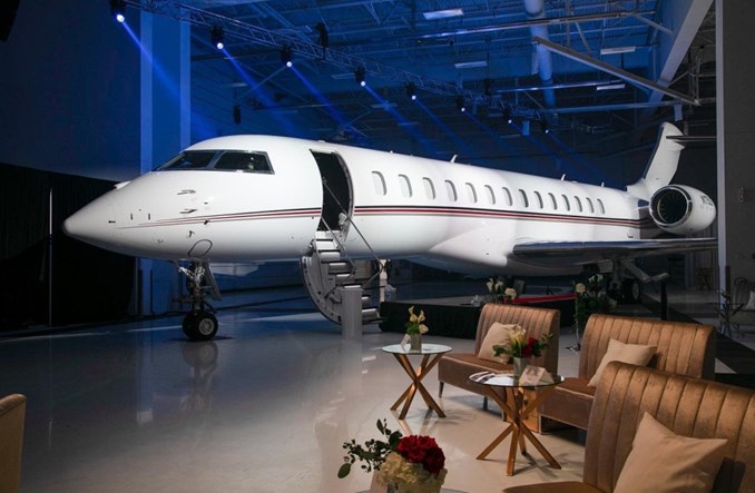Bombardier: NetJets odbierają pierwszego Globala 7500. To 1000. samolot z rodziny Global