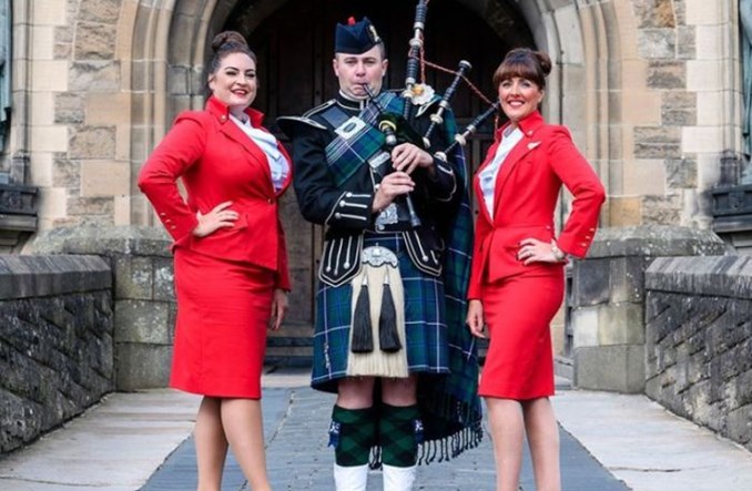 Virgin Atlantic zainaugurowały długodystansowe rejsy z Edynburga