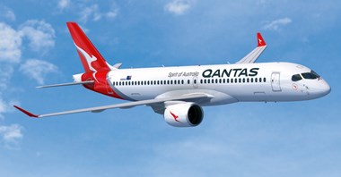 Qantas zwiększa zamówienie airbusów A220-300