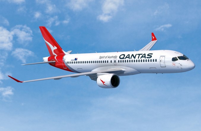 Qantas zwiększa zamówienie airbusów A220-300