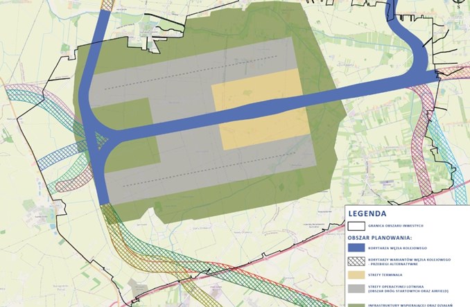 CPK ujawniło lokalizację Portu Solidarność