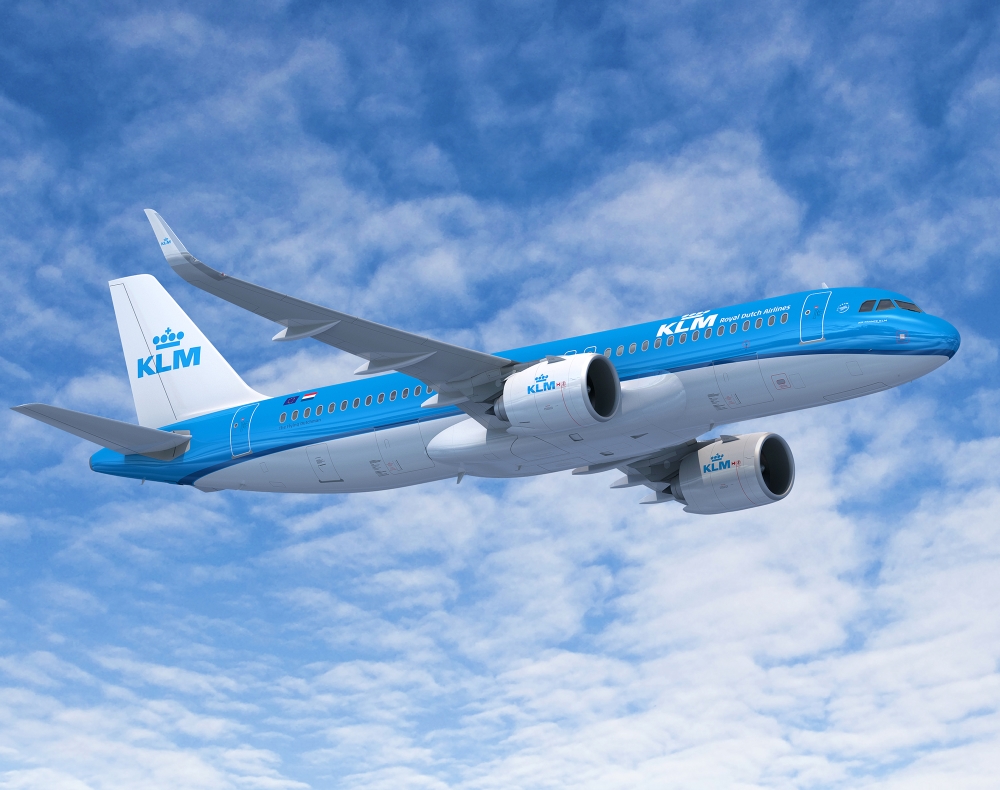 A320neo w barwach linii KLM