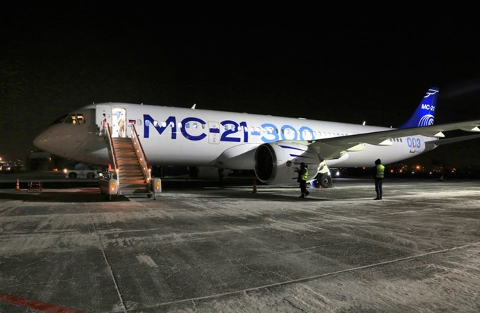 Rosyjski Irkut MS-21-300 odbył pierwszy lot techniczny z pasażerami