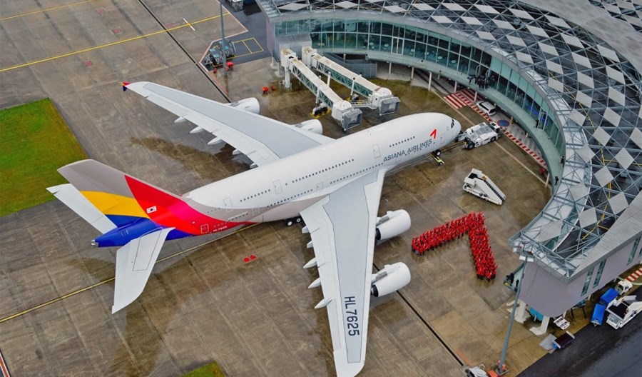 Asiana Airlines wdrażają A380 na dwóch trasach