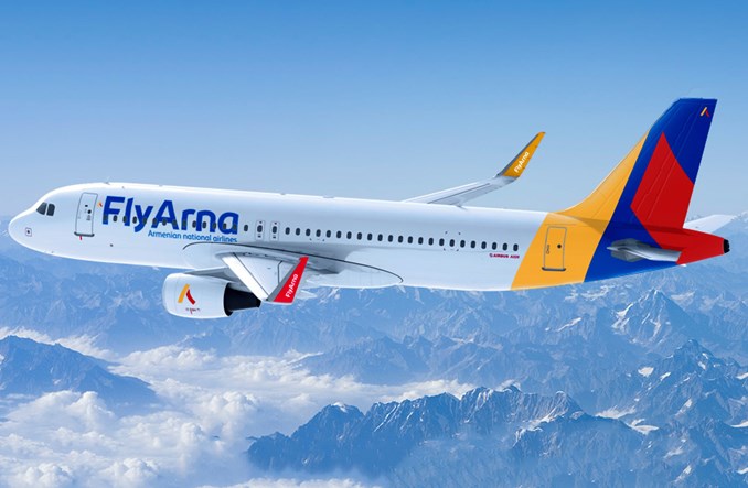 FlyArna. Nowe narodowe linie Armenii zaprezentowały swoją markę