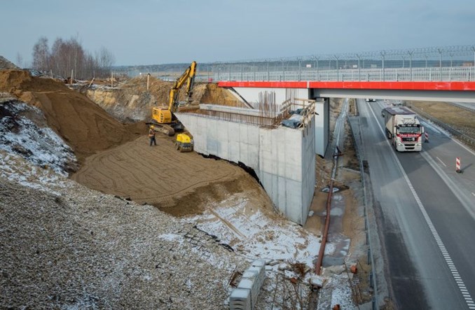 Ruszyła budowa wiaduktu kolejowego przy stacji Pyrzowice-Lotnisko