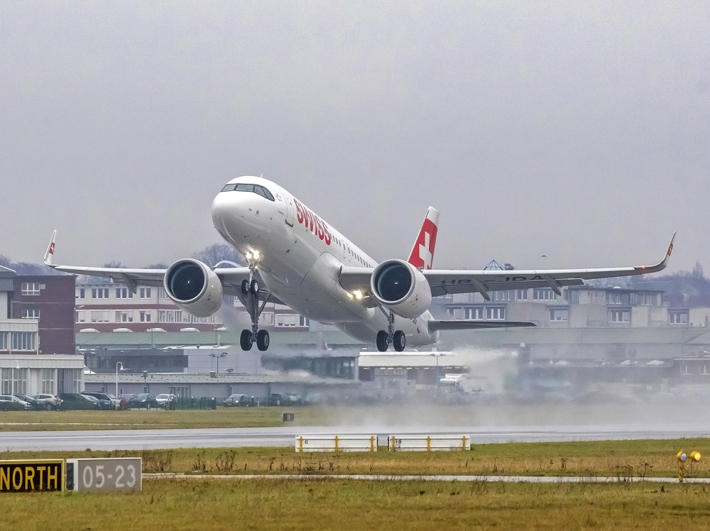 A320neo w barwach Swissa