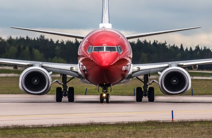 Udany październik Norwegian Air. "Nasza oferta dobrze pasuje do preferencji klientów"