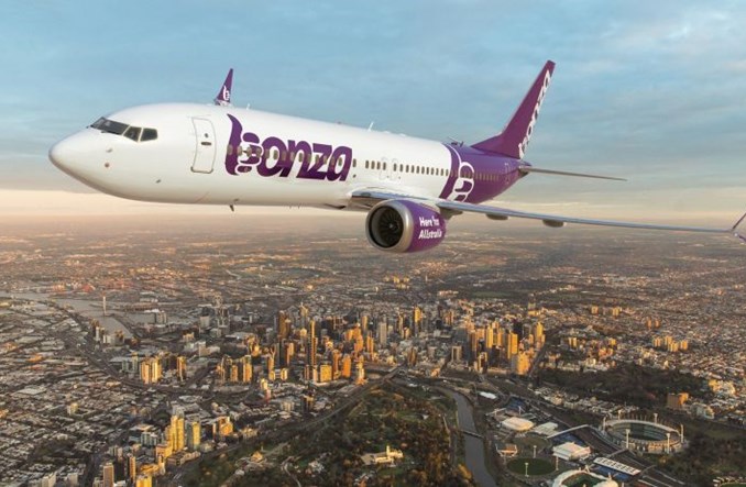 Bonza nowym tanim przewoźnikiem Australii. Flota oparta na boeingach 737 MAX