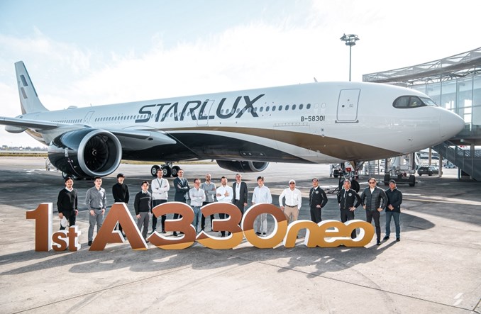 Linia Starlux odebrała pierwszego airbusa A330neo
