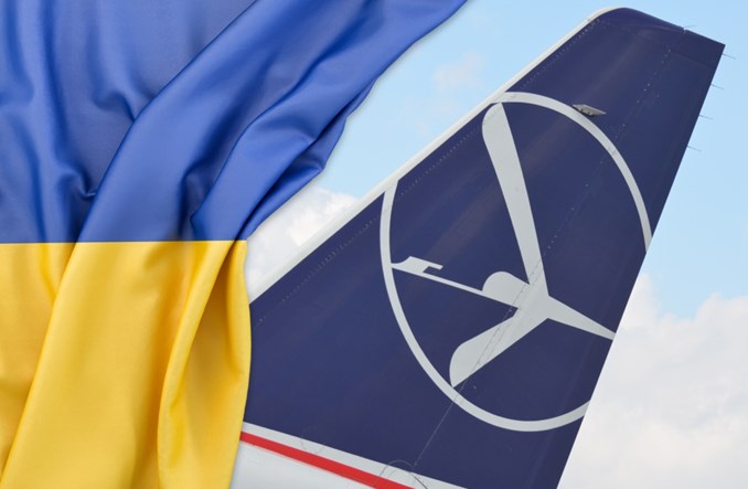 Rosja zaatakowała Ukrainę. LOT anulował loty. Ukraińska przestrzeń zamknięta