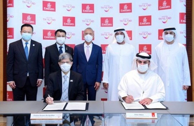 Emirates podpisały umowę z Urzędem Turystyki Tajlandii