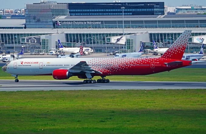 Polska zamknęła przestrzeń powietrzną dla przewoźników lotniczych Federacji Rosyjskiej
