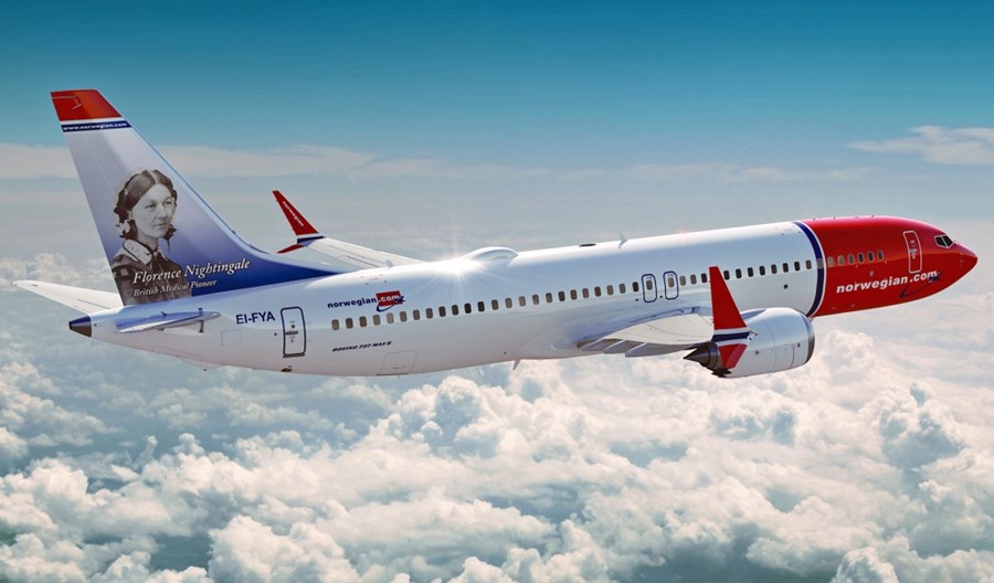 Norwegian potwierdza zakup 50 boeingów 737 MAX 8