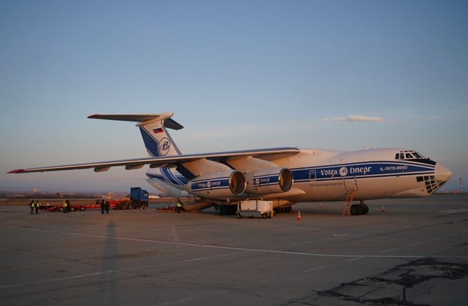 Rosyjski Ił-76 przeleciał nad Polską z transportem paliwa jądrowego dla Słowacji