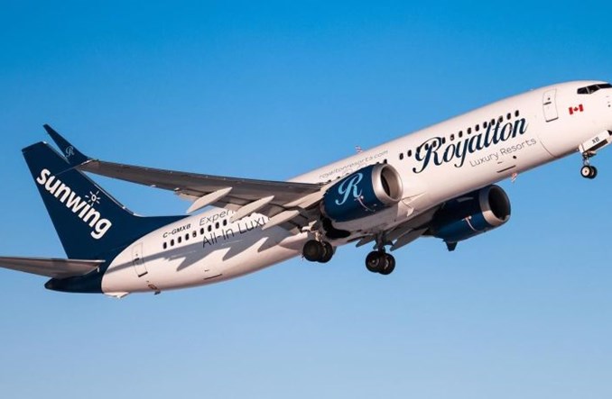 WestJet ogłaszają zakup Sunwing Airlines