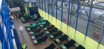 Lotnisko Wrocław. Dawny terminal lotniska przyjmuje uchodźców