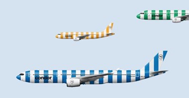Odrzutowce Condora zyskają "wakacyjne" paski. W pięciu kolorach Odrzutowce Condora zyskają "wakacyjne" paski. W pięciu kolorach