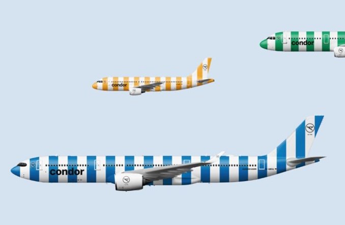 Odrzutowce Condora zyskają "wakacyjne" paski. W pięciu kolorach