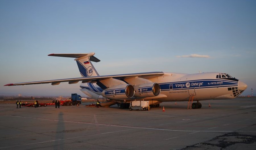 Moskwa wybiera linie Wołga-Dniepr do przewozu krytycznego cargo Moskwa wybiera linie Wołga-Dniepr do przewozu krytycznego cargo