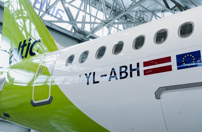 34. airbus A220-300 dla airBaltic już w Rydze