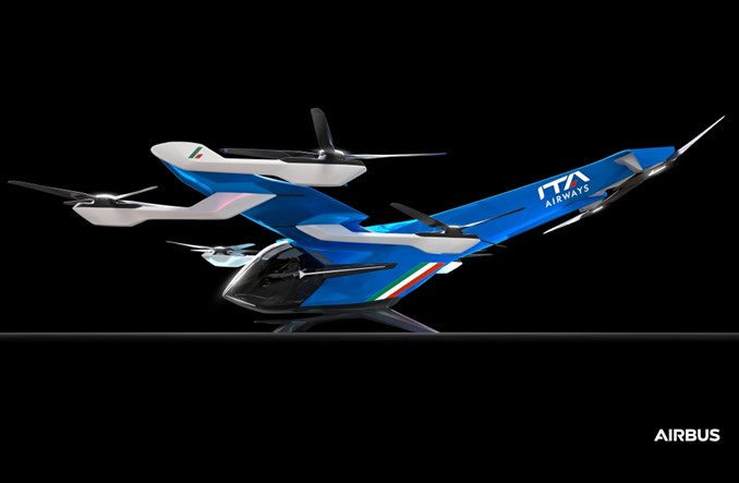 Airbus i ITA Airways będą współpracować na rzecz rozwoju UAM