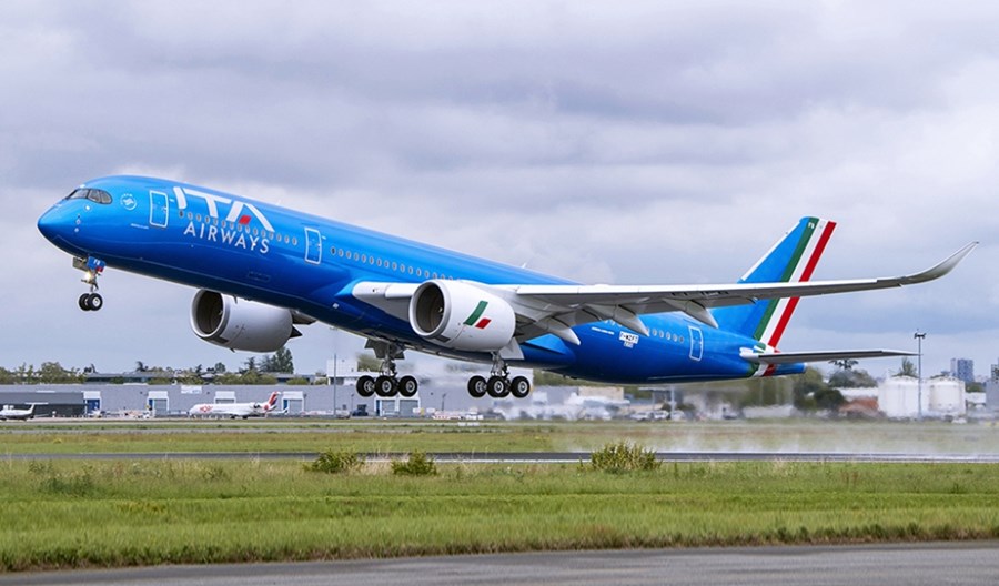 ITA Airways: Pierwszy A350 poleci z pasażerami 1 czerwca ITA Airways: Pierwszy A350 poleci z pasażerami 1 czerwca