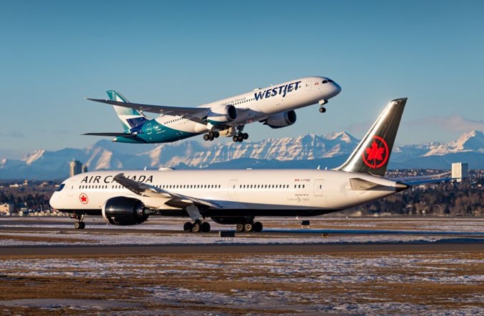 WestJet wreszcie w Rzymie. Latem więcej lotów z Kanady do Europy niż przed pandemią