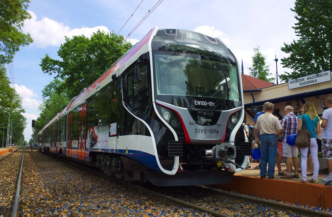 Pociągiem WKD do CPK i Baranowa?