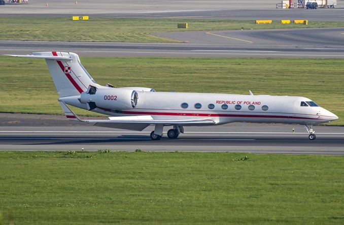 Polski samolot rządowy po raz pierwszy w historii wylądował na Tajwanie