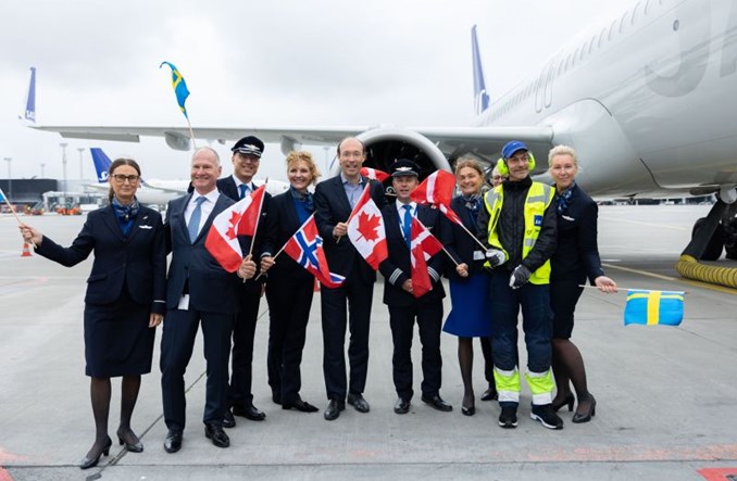 Ponad 1,8 mln pasażerów w maju w odrzutowcach SAS