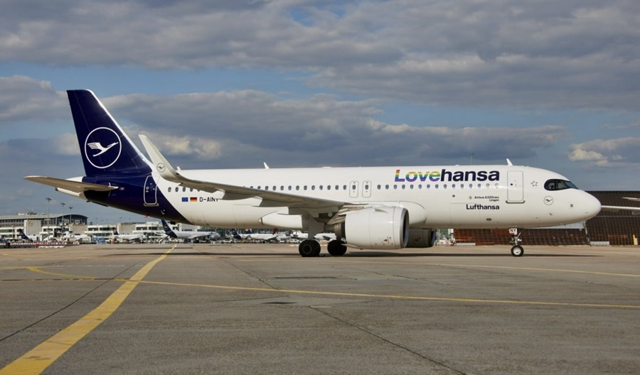 Lufthansa staje się LOVEhansa