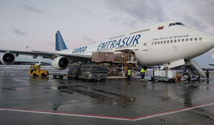 Argentyna uziemiła wenezuelskiego B747 za powiązania z Iranem Argentyna uziemiła wenezuelskiego B747 za powiązania z Iranem