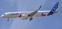 A321XLR z silnikami PW GTF z certyfikatem typu od FAA