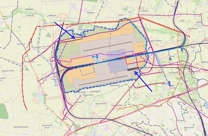 CPK zbuduje tymczasowe bocznice kolejowe na czas budowy portu