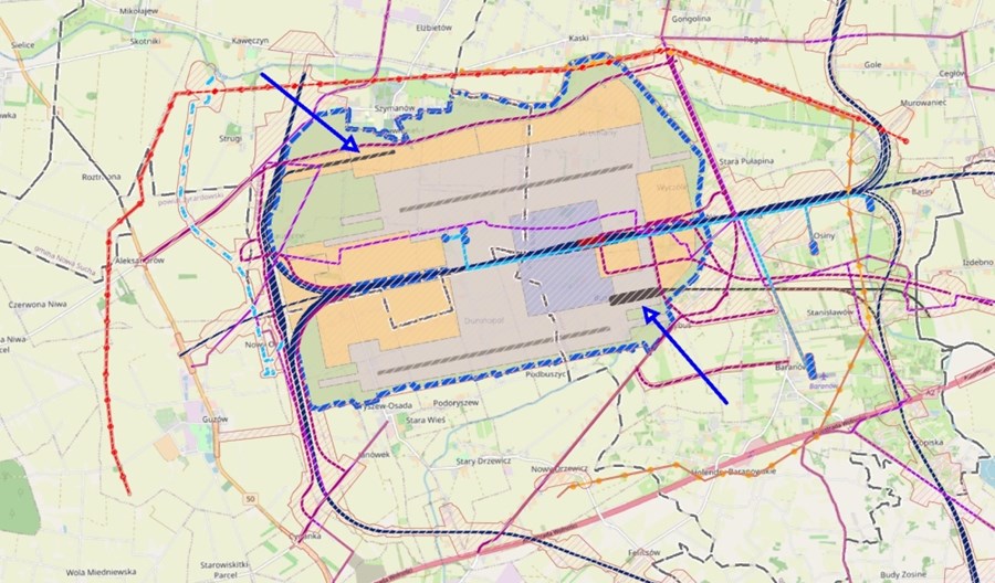 CPK zbuduje tymczasowe bocznice kolejowe na czas budowy portu CPK zbuduje tymczasowe bocznice kolejowe na czas budowy portu