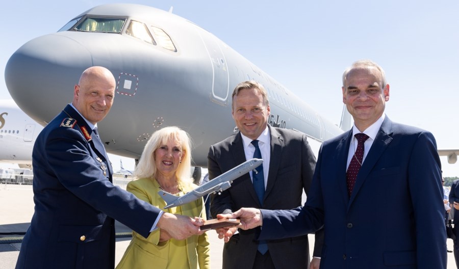 LH Technik przekazuje pierwszego airbusa A321LR niemieckim siłom zbrojnym LH Technik przekazuje pierwszego airbusa A321LR niemieckim siłom zbrojnym
