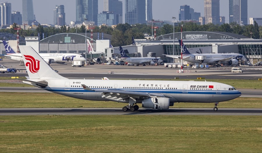 Air China powróciła na Lotnisko Chopina Air China powróciła na Lotnisko Chopina